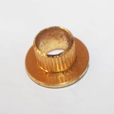 Vintage 1970's Gibson Firebird Tuners Ferrule Bushing Gold Banjo Tuners Sealfast Imperial 1970's 5/16" image 2