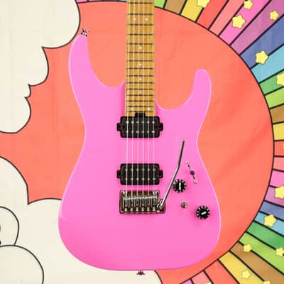 Charvel Pro-Mod DK24 HH 2PT CM, Caramelized Maple Fingerboard, Bubblegum Pink image 1