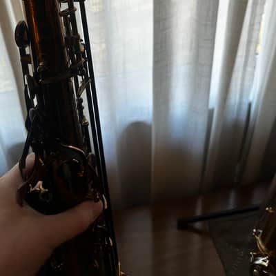 RW Pro Series Tenor Saxophone in Cognac Gold Lacquer with high F# key image 8