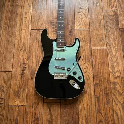 2018 Fender AST Aerodyne Stratocaster Black w/ Mirror Guard MIJ Japan image 2