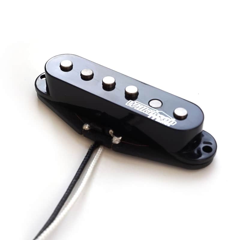 Wilkinson WVS Vintage Single Coil Pickup Alnico V for Stratocasters - Bridge (Black) image 1