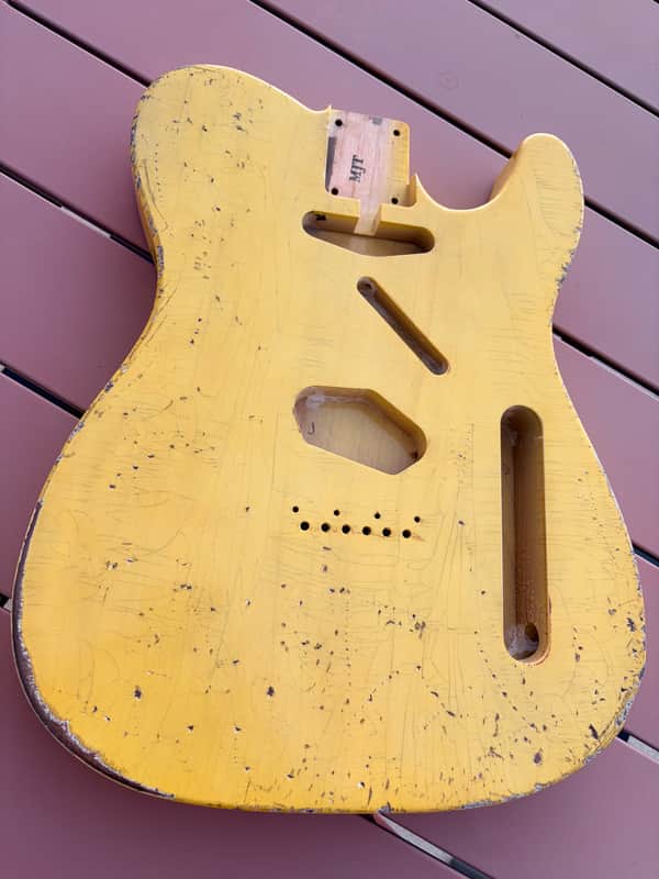 MJT body aulne Telecaster blonde Butterscotch image 1