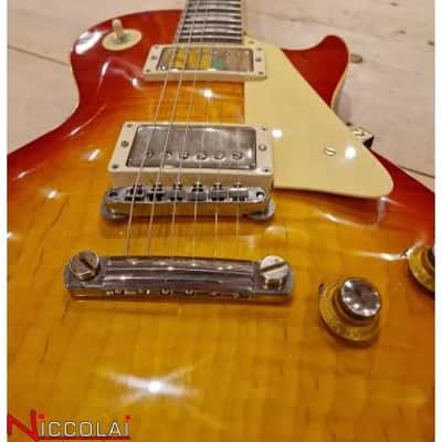 GIBSON 1960 Les Paul Standard Reissue VOS Washed Cherry Sunburst image 7