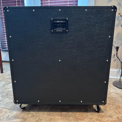 Marshall 1960B Lead 300-Watt 4x12" Straight Guitar Speaker Cabinet 1998 - Present - Black image 5