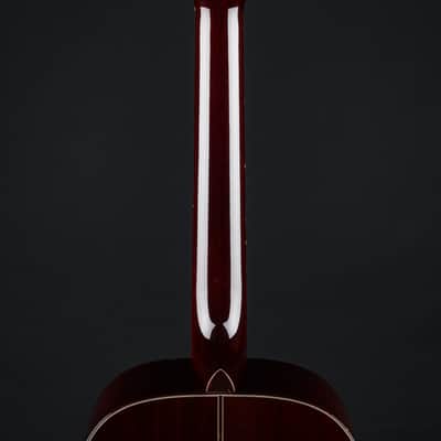 Santa Cruz H13 Custom Old Growth Mahogany and Moon Spruce Sunburst with Century Block Inlay NEW image 21