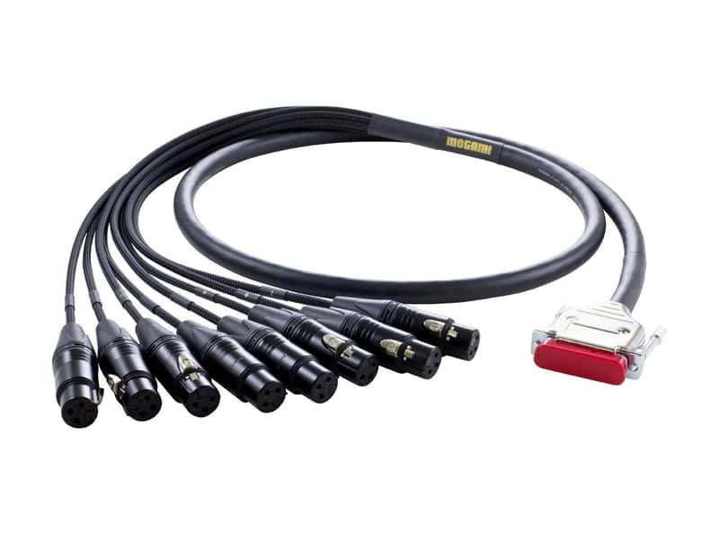 Mogami Gold DB25-XLRF-10 DB25 to XLRF Snake - 10FT [DEMO] image 1