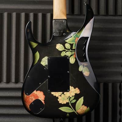 Ibanez JEM77-FP Steve Vai Signature 1988 - 2004 - Black Floral Pattern image 7
