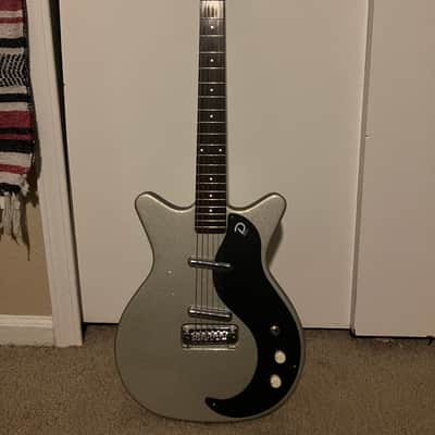 Danelectro 59M NOS+ Silver Sparkle image 1