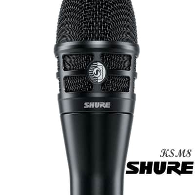 Shure KSM8 Dualdyne Cardioid Dynamic Vocal Microphone Black image 2