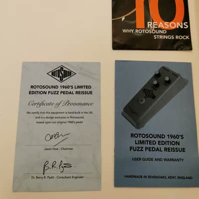 Rotosound Fuzz Reissue 2010s - Silver image 3