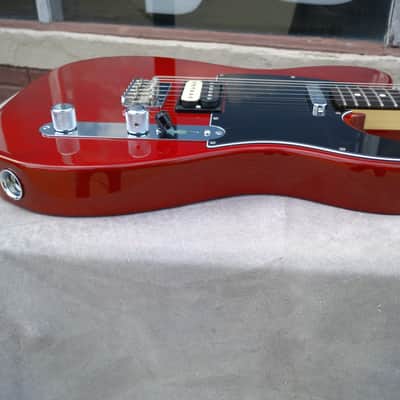 FENDER 2015 AMERICAN STANDARD PRO TELECASTER CRIMSON RED TRANSPARENT CLEAN near MINT! SALE LOOK!$ image 4