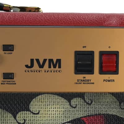 Marshall JVM 215 Customshop Tattoo Vicky Morgan image 7