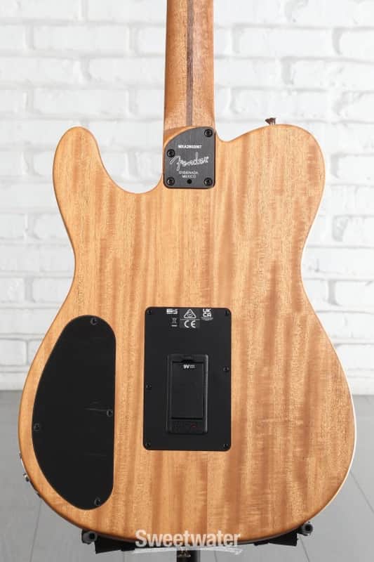 Fender Acoustasonic Player Telecaster Acoustic-electric Guitar - Shadow Burst with Rosewood Fingerboard (ASTelePShBd1)