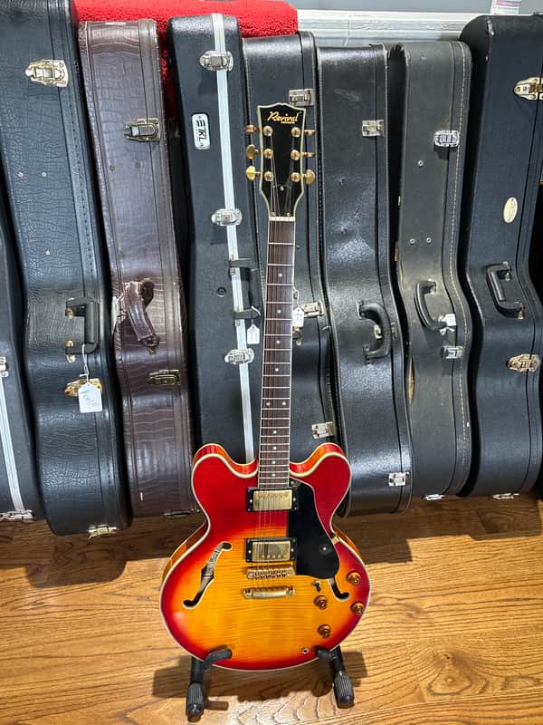 Hondo 935 Revival 1980’s - Cherry Sunburst image 1
