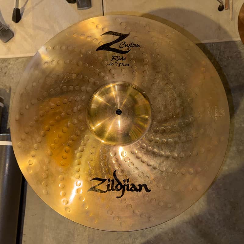 Zildjian 20" Z Custom Ride Cymbal 2001 - 2009 - Brilliant image 1