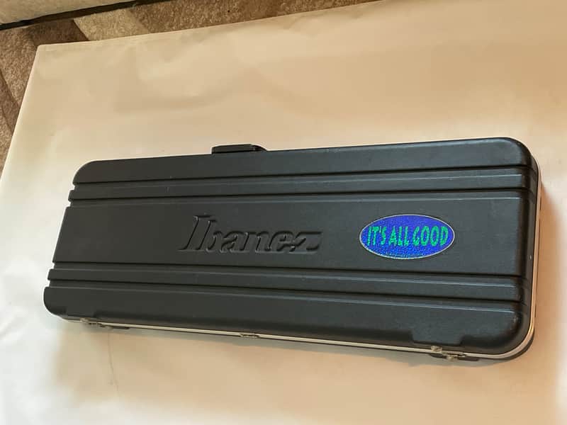 1990's Japan Era Ibanez Black Molded RG Series Hardshell Electric Guitar Case image 1