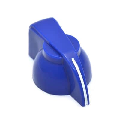 P-300B Blue Chicken Head Knob for Solid Shaft Guitar/Bass/Amp