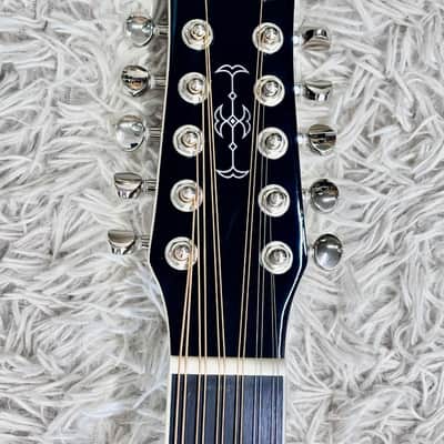 TAGIMA SIERRENA XII EQ NT ACOU-ELEC 12 STRING GUITAR NATURAL GLOSS - B Stock image 5