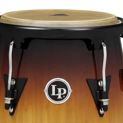 LP Aspire 11-inch and 12-inch Conga Set with Double Stand - Vintage Sunburst (LPA647-VSB) image 3