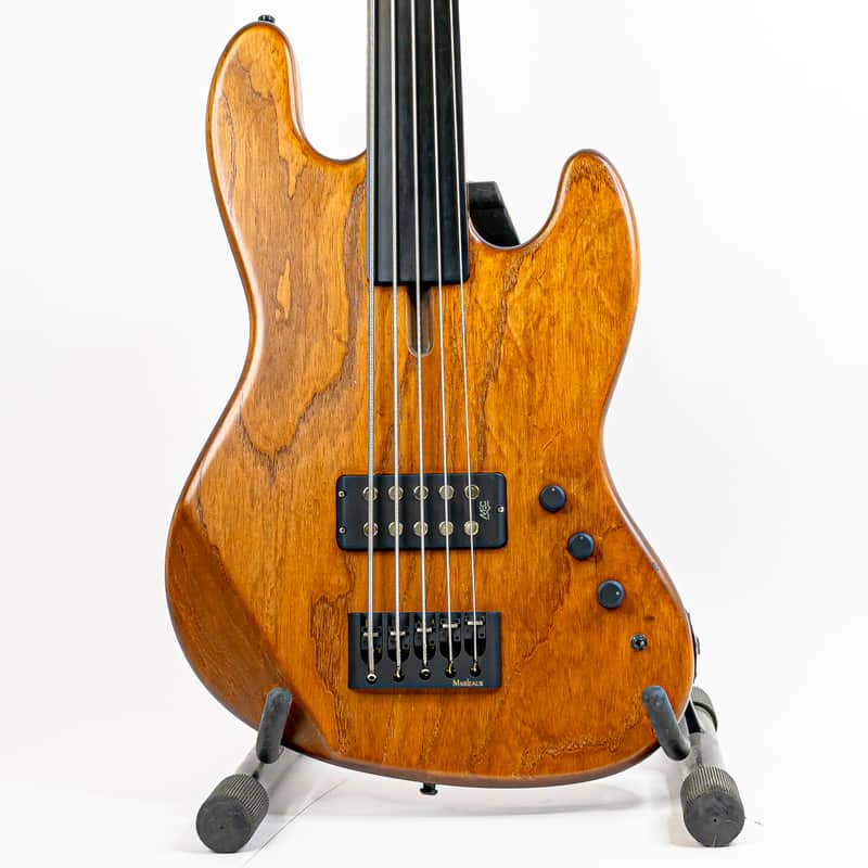 Marleaux/Moses Hybrid Fretless 5-String Bass with Active MEC Electronics, Carbon Graphite Neck - Stingray Reimagined image 1