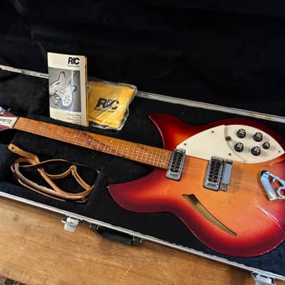 1998 Rickenbacker 330/12 - Fireglo - VIDEO image 1