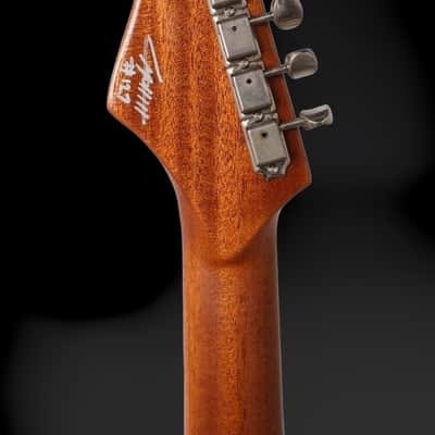 Kithara Guitars Harland Baritone - Shell Pink Relic. NEW, (Authorized Dealer) image 8