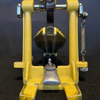 Vintage Slingerland Yellow Jacket Direct Drive Bass Drum Pedal - Yellow image 4