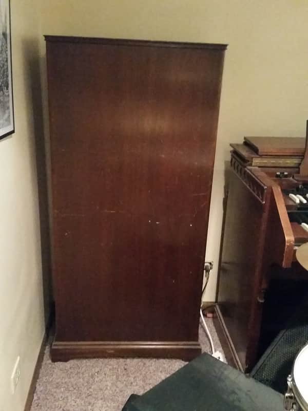 Hammond Power Cabinet DR-20 1948? American Walnut image 1