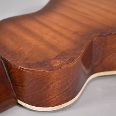 1950's Harmony Soprano Ukulele Sunburst Project For Repair image 13