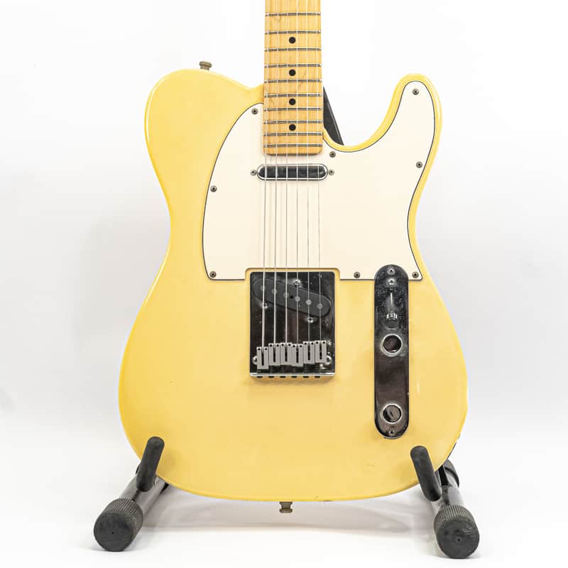 1991 Fender American Standard Telecaster Electric Guitar – White Blonde