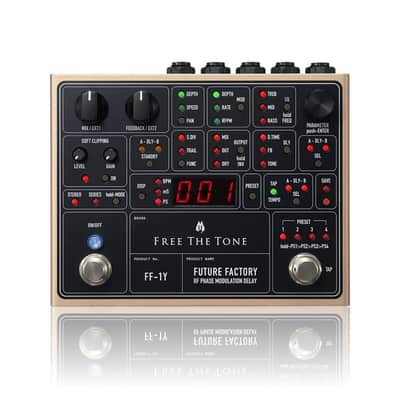 Free The Tone FF-1Y Future Factory RF Phase Modulation Delay Pedal image 4