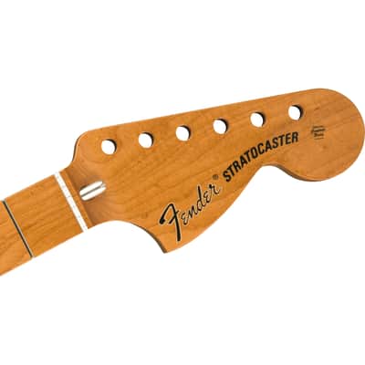 Fender Vintera Mod '70's Stratocaster Roasted Maple Neck - Maple Fingerboard, 21 Medium Jumbo Frets, 9.5", "C" Shape image 6