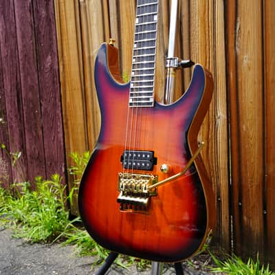 ESP USA M-I NTB FR 3-Tone Sunburst/Koa top 6-String Electric Guitar w/ Hard Case (2024) image 8