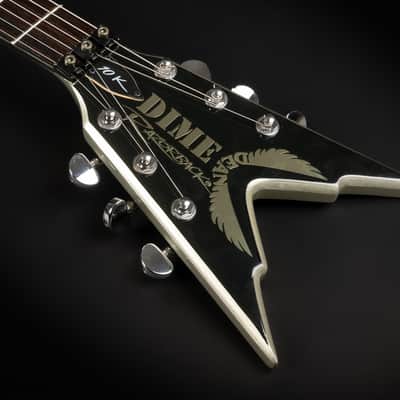 2009 Dean Dime Razorback 10K Commemorative Diamond Plate - Metallic | Limited Edition Korea Dimebag Darrell Signature Pantera PLEK | OHSC image 9