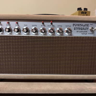 Amplified Nation Wonderland Overdrive 100w Head & Matching 2x12 Cab 2026 - Suede image 2