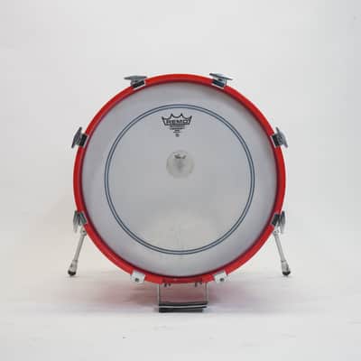 YAMAHA 9000 RECORDING CUSTOM HOT RED 18x14 BASS DRUM image 5