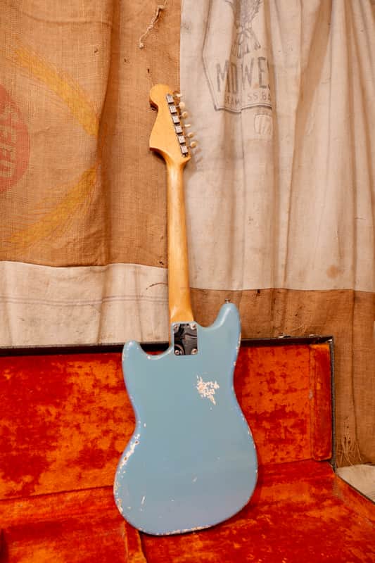 Fender Musicmaster II 1965 - Blue | Reverb