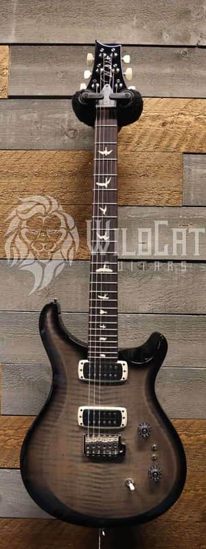 PRS S2 Custom 24-08 Flame Top Faded Gray Black Burst S2081961 image 1