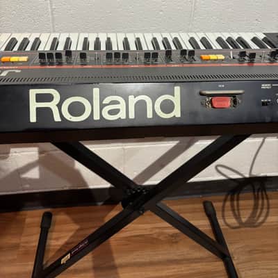 Roland Juno-60 61-Key Polyphonic Synthesizer 1982 - 1984 - Black image 8