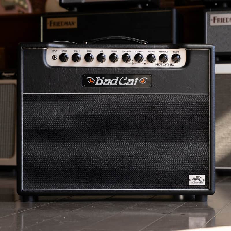 Bad Cat Mod Shop Hot Cat 50 Tube Amplifier 1X12 Combo image 1