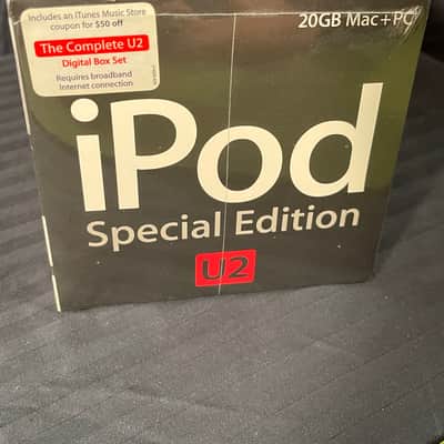 Apple iPod Vintage U2 Special Edition Black/Red (20 GB) Unopened/Mint/Factory Sealed/RARE! image 6