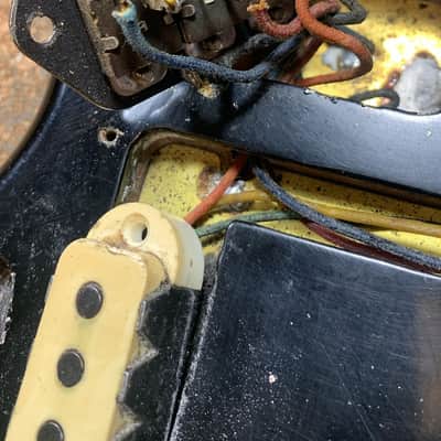 Fender Jaguar 1963 Black Refin with Matching Headstock image 22
