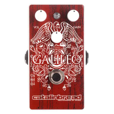 Catalinbread Gailieo Red Special Treble Booster Pedal image 1