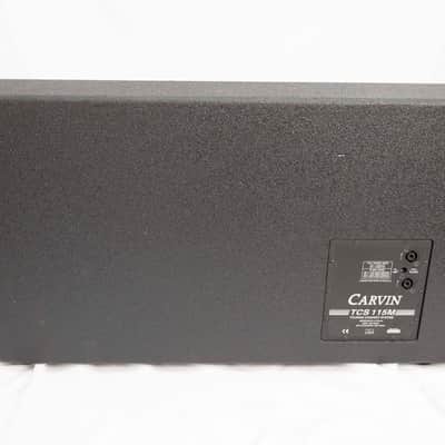 Carvin TCS 115M Touring concert system 15" monitors 2000 black *SET OF 2 image 7