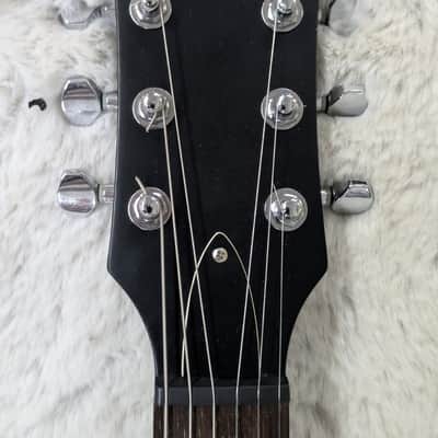 LTD ESP EC-50 Single Cutaway Electric Guitar in a Black Finish with gig Bag image 5