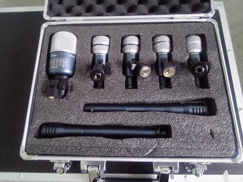 the T.bone DC 4000 - complete drum microphone set image 1