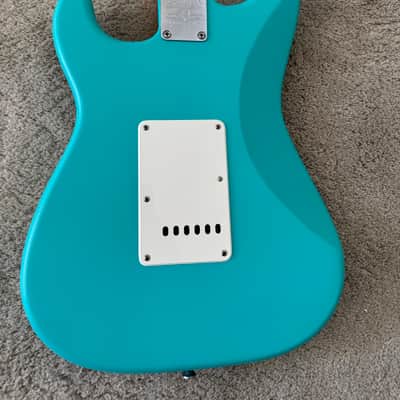 Squier 40th Anniversary Vintage Edition Stratocaster 2022 - Present - Satin Sea Foam Green image 7