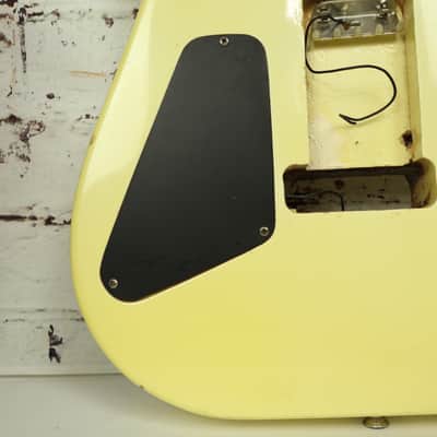 Vintage 80s Chandler Industries USA Kramer Pacer Guitar Body / Aged Cream image 10
