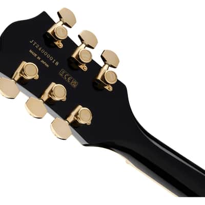 Gretsch Broadkaster LX Center Block w/ String-Thru Bigsby - Black image 5