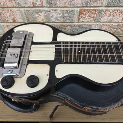 Vintage 1950 Rickenbacker Model B Bakelite Lap Steel Guitar w/ Hardshell Case! image 4